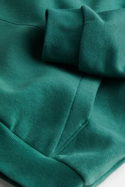 H&M Толстовка с капюшоном, зеленый