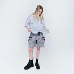 Шорты Dissident Palm Trademark серые