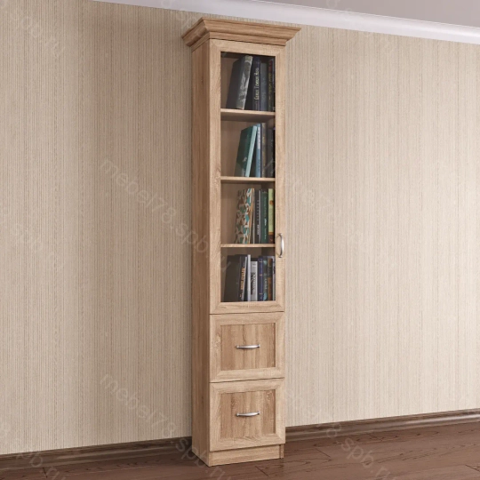 Шкаф книжный 1/4