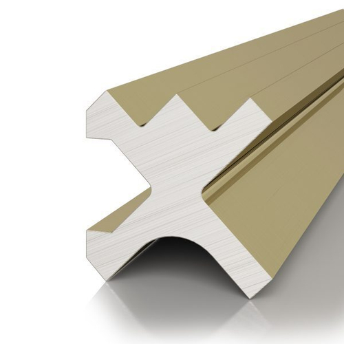 Разделительный профиль D00X анодированный латунный