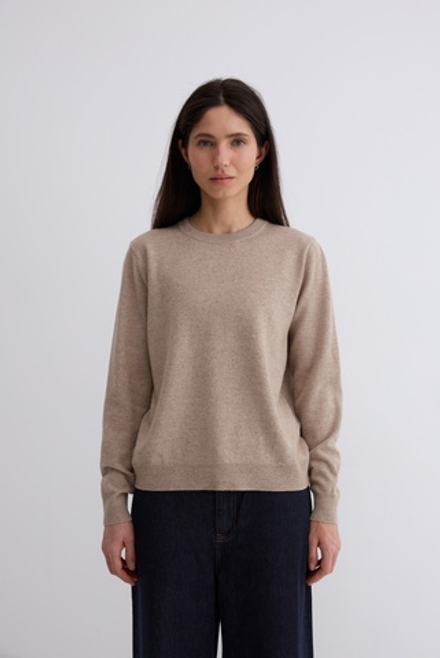 Джемпер Марта из кашемира, шёлка и мериноса