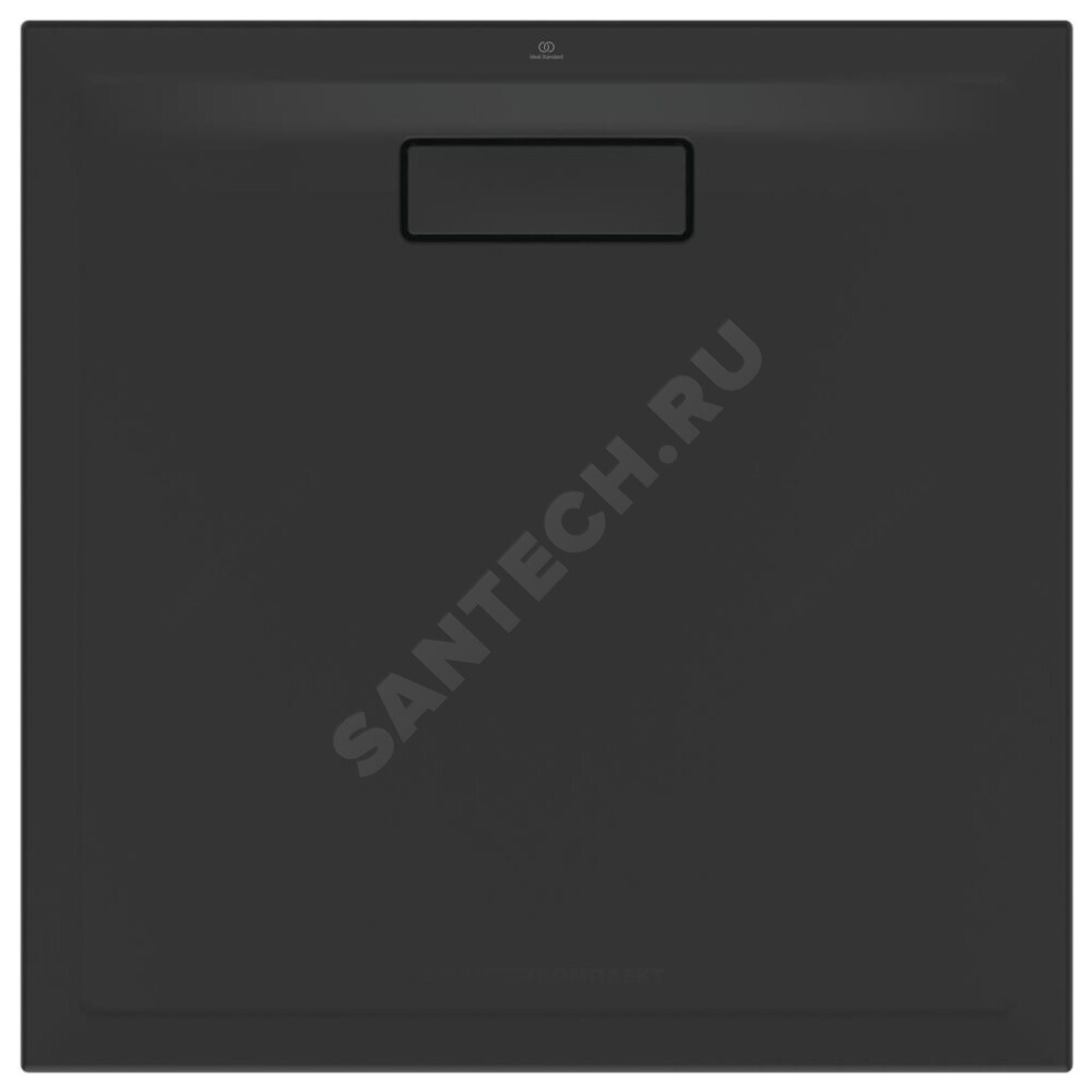 Поддон душевой акрил квадрат ULTRAFLAT NEW 800х800х25 черный Ideal Standard T4466V3