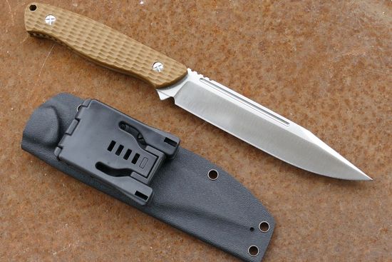 Нож Steelclaw Базальт brown