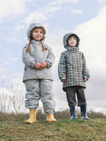 Куртка утеплённая Mjölk Blue Leopard, утеплитель 120гр/м2