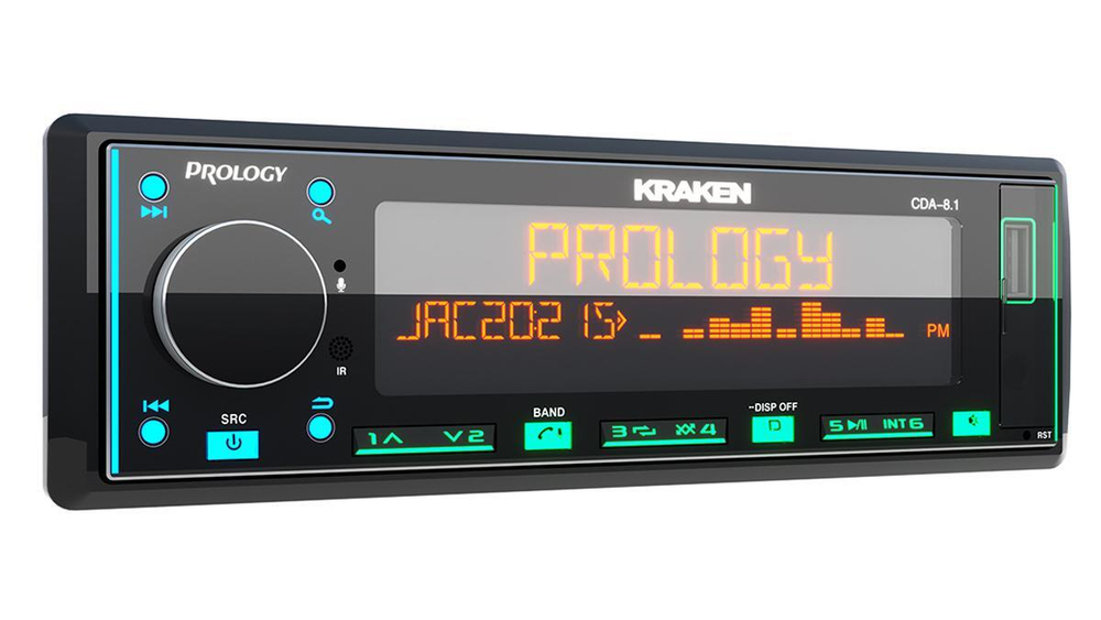Автомагнитола Prology CDA-8.1 KRAKEN
