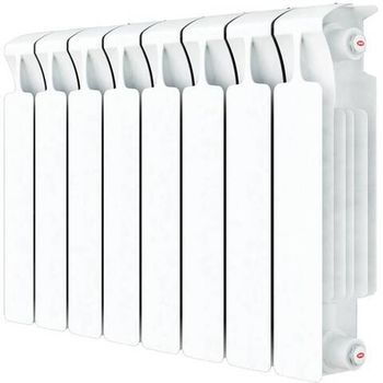 RIFAR MONOLIT VENTIL 500 MVR 14 сек. радиатор биметаллический нижнее правое подключение (белый)