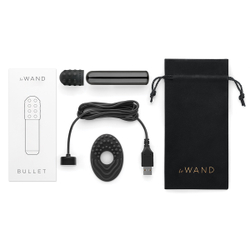 Люксовый мини-вибратор Le Wand Bullet темный графит