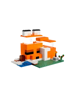 Конструктор Minecraft Майнкрафт Лисья Хижина - 193 детали
