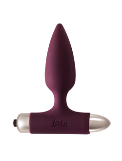 Анальная пробка с вибрацией Spice it up New Edition Glory Wine red 8015-03lola