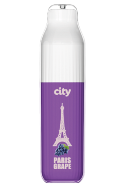 City Airway Париж 3500 без никотина виноград