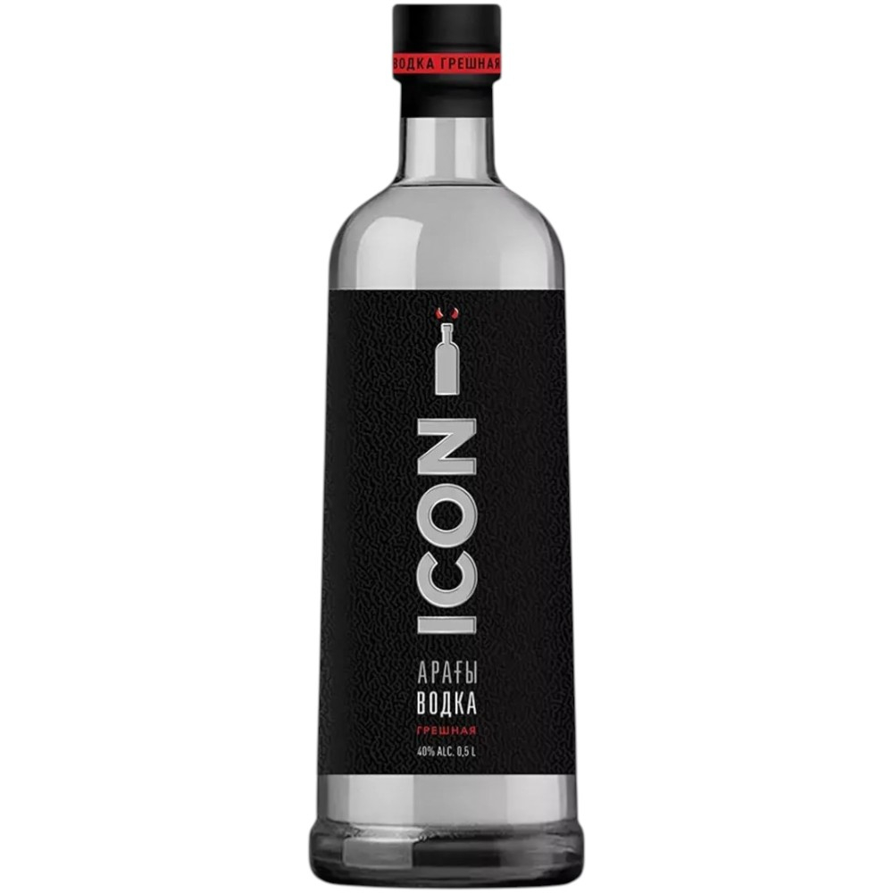 Водка Icon Грешная 0,5 л.