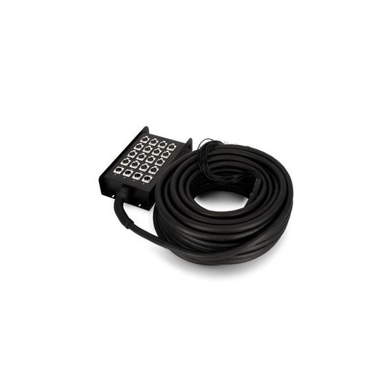 Adam Hall K 20 C 50 - мультикор со стейдж-боксом, 16 x XLR возврат, 4 x XLR посыл, 16 + 4 x 0.314 мм