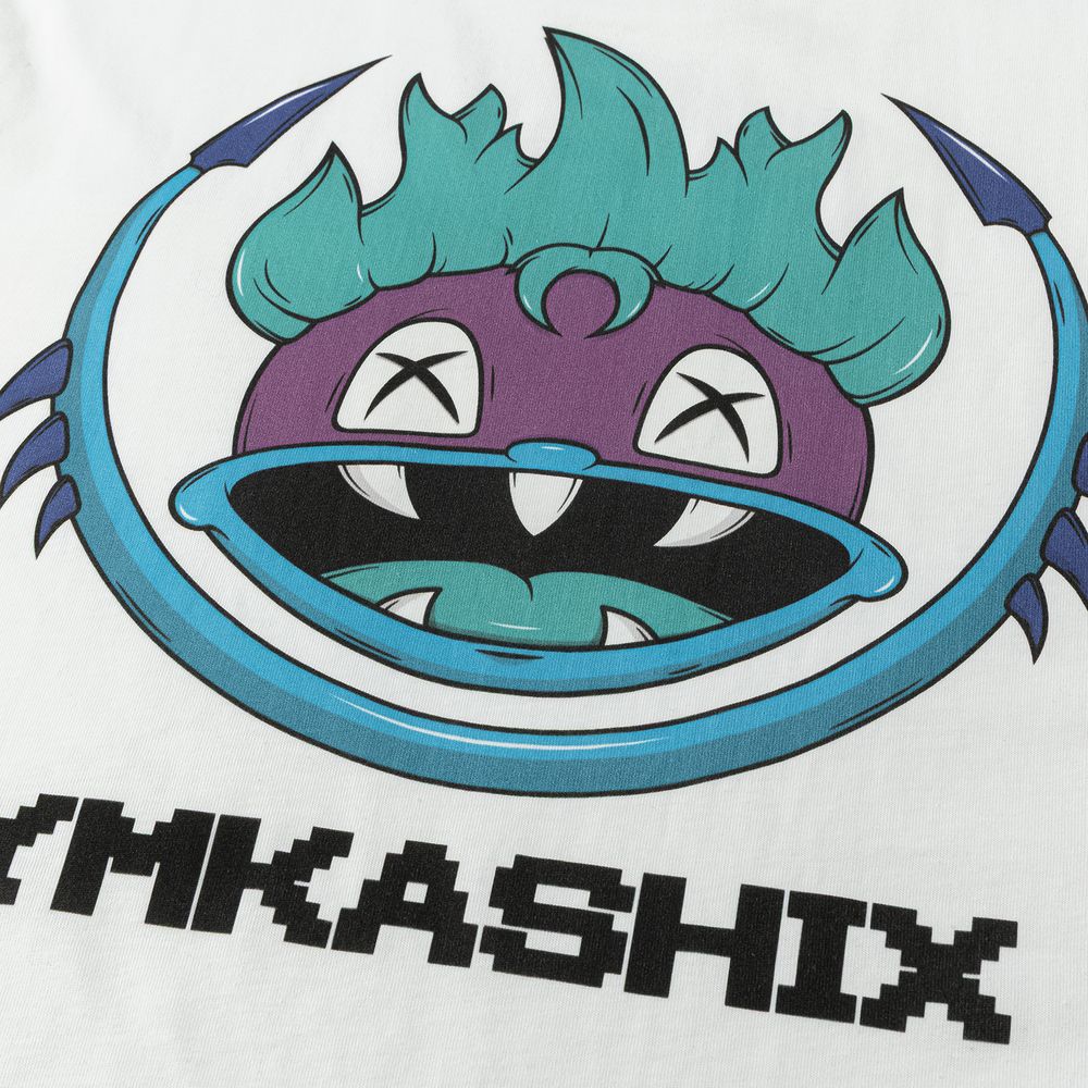 Футболка Ymkashix 8-bit белая