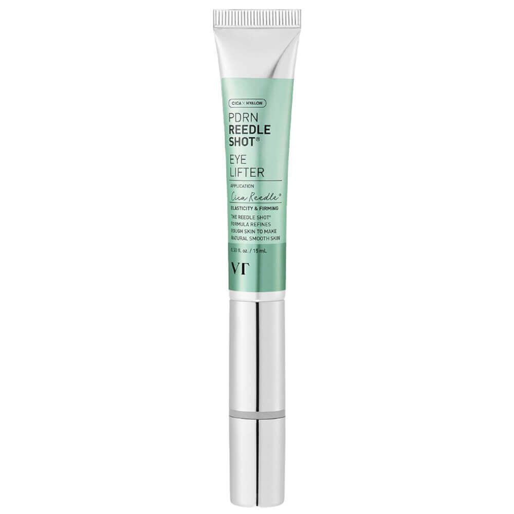 VT Cosmetics PDRN Reedle Shot Eye Lifter, 15ml - Массажный крем для кожи вокруг глаз с ПДРН и золотом