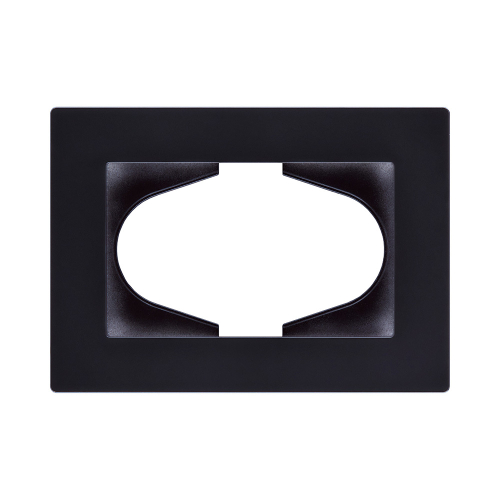 Рамка для двойной розетки, черный Kollinger Aspekt AT120BK