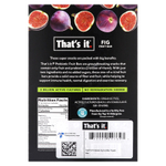 That's It, фруктовый батончик с пребиотиками и пробиотиками, инжир, 12 батончиков по 35 г (1,2 унции)