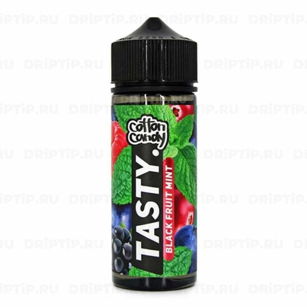 Купить Жидкость Cotton Candy Tasty - Black Fruit-Mint 120 мл