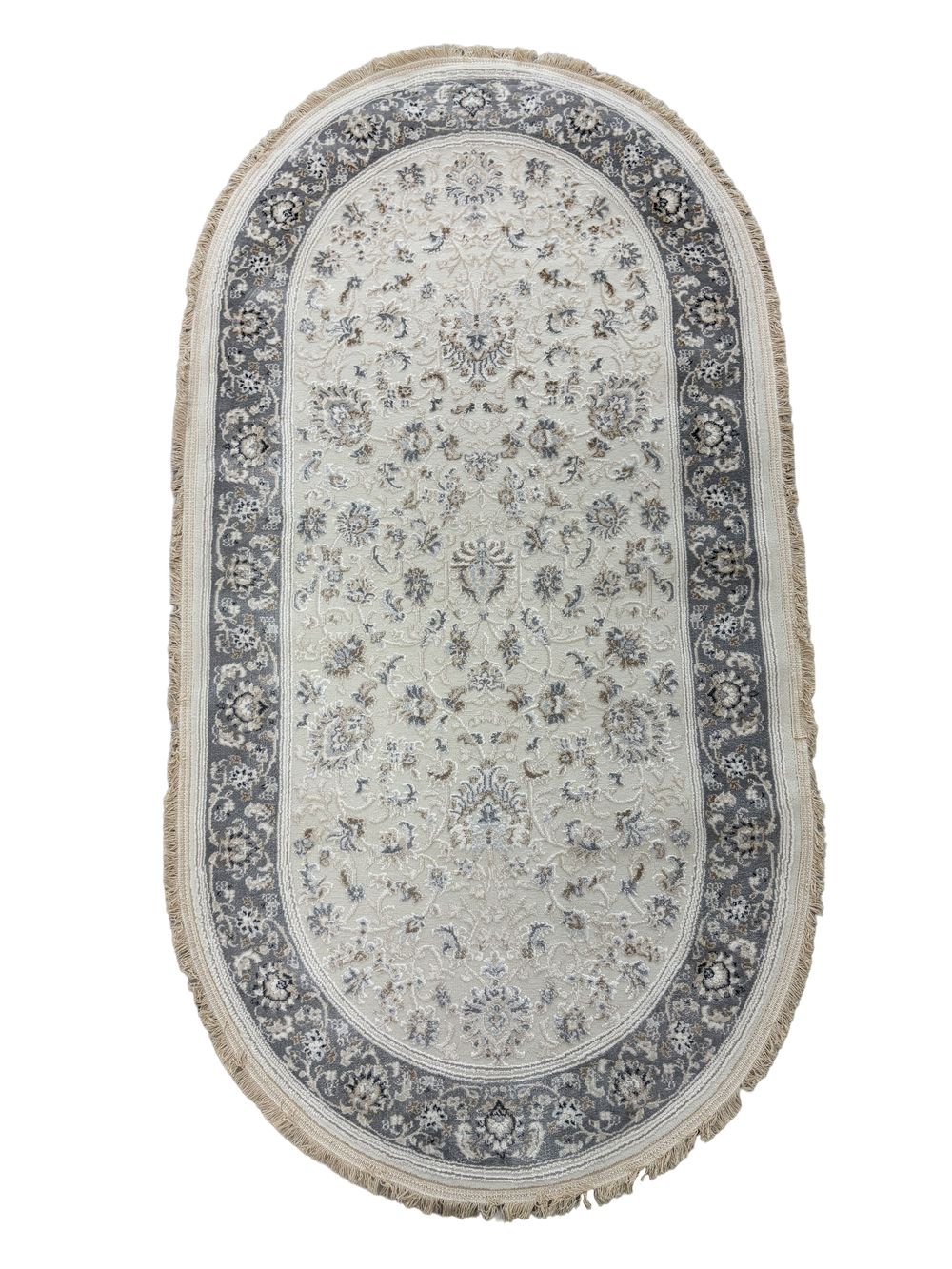 Ковер Jasmine 35831Z Cream/L.Grey Овал