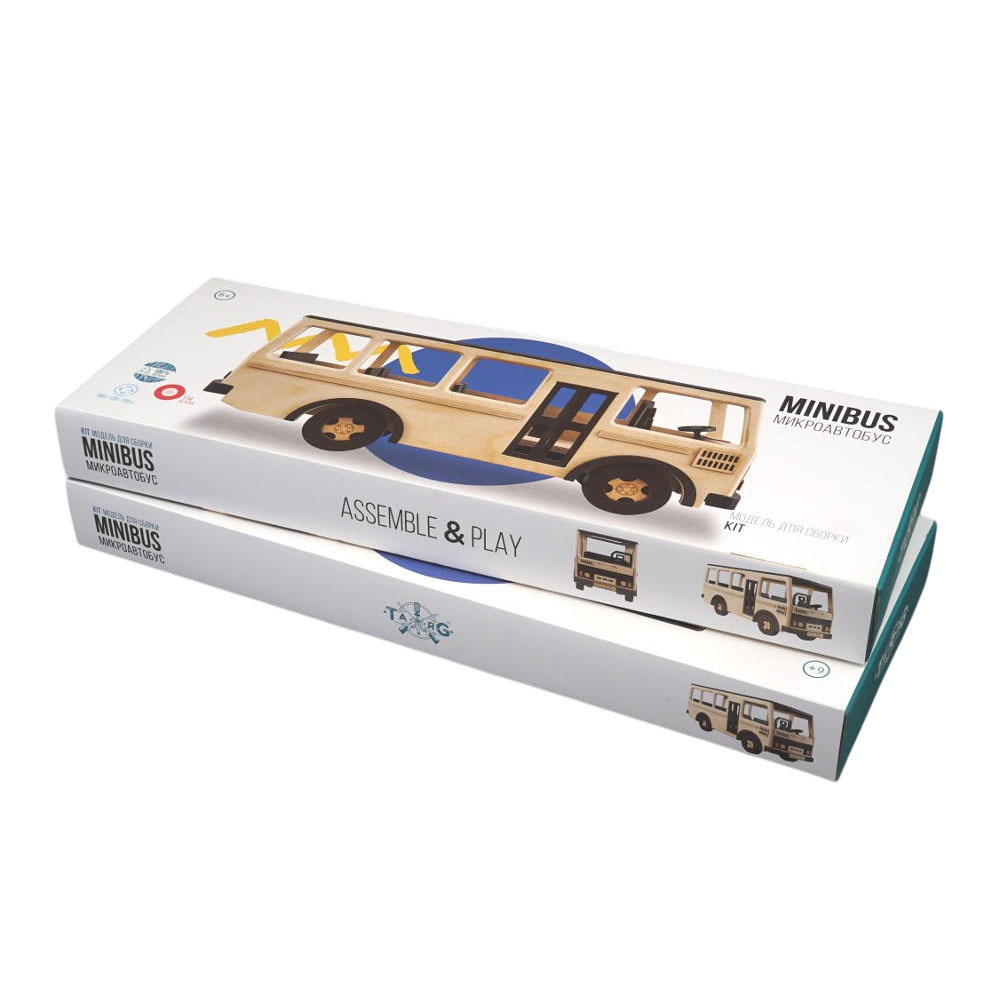 Деревянный конструктор Микроавтобус MINIBUS (TARG)