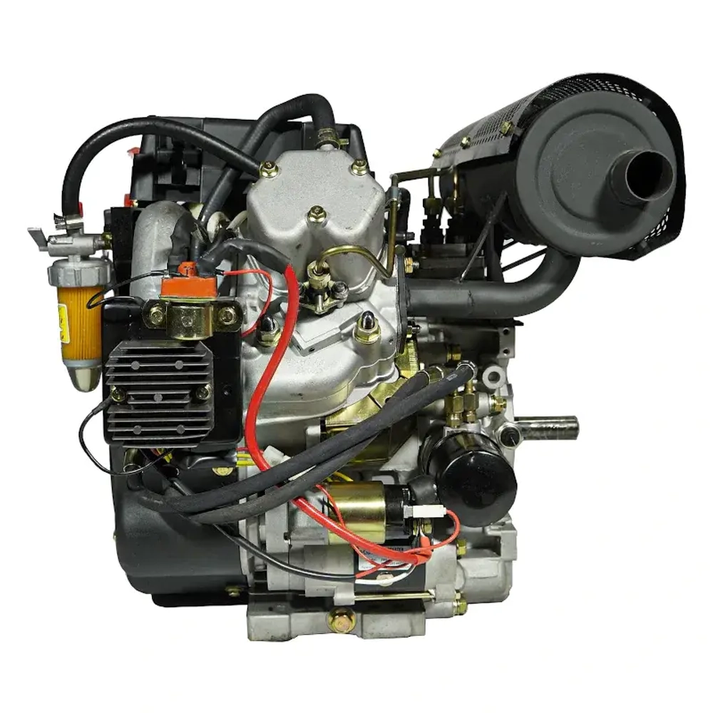 Habert HD2V910 двигатель дизельный D25.4 мм, 20А, 00-00062456