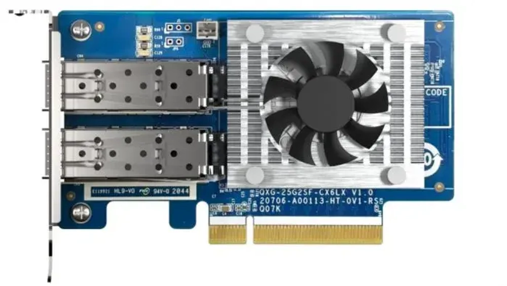 Сетевая карта QNAP  QXG-25G2SF-CX6