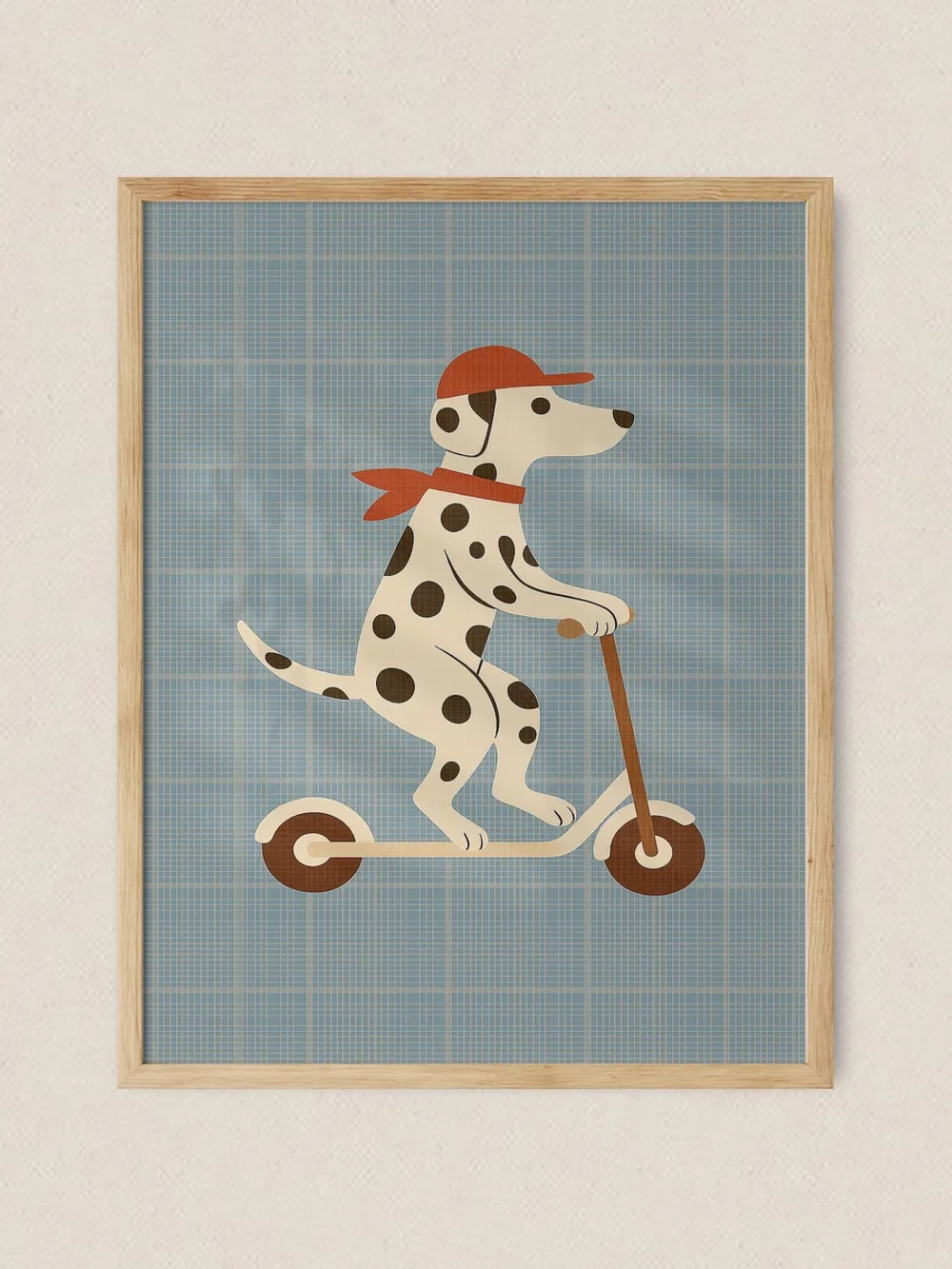 Постер 30х40 см в детскую мальчика Ретро