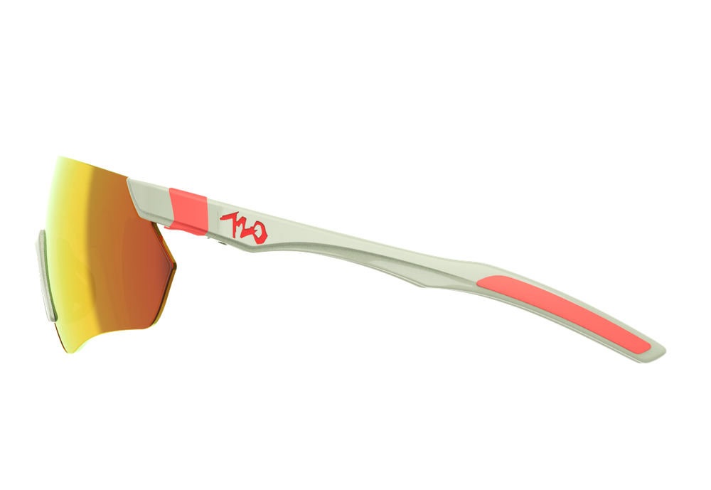 Спортивные очки 720armour Elfo / Glossy Creamy Avocado / HC Red Black Lens