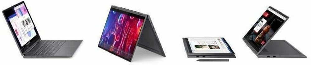 Ноутбук Lenovo Yoga 7 15ITL5 (82BJ0099RU) 15.6"/Intel Core i5 1135G7/RAM 8GB/SSD 512GB/Intel Iris Xe graphics/1920*1080/IPS/Windows 11/Подсветка кл-ры: LED/Серый. Состояние: B1