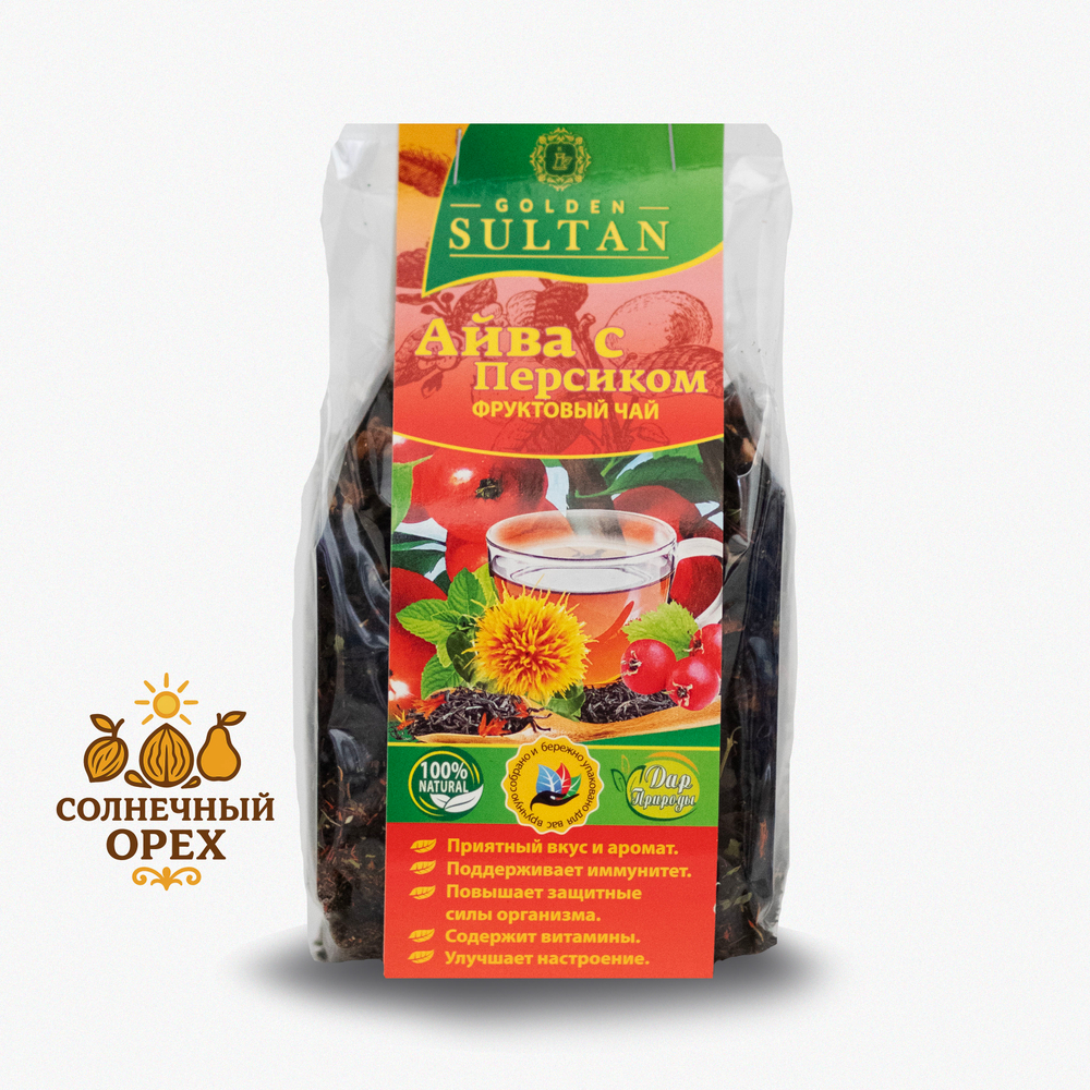 Чай Golden Sultan "Айва с персиком"