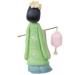 GAEM Фигурка декоративная "Гейша" (подсветка, 3xLR41) , L15 W9 H21 см, 2в.