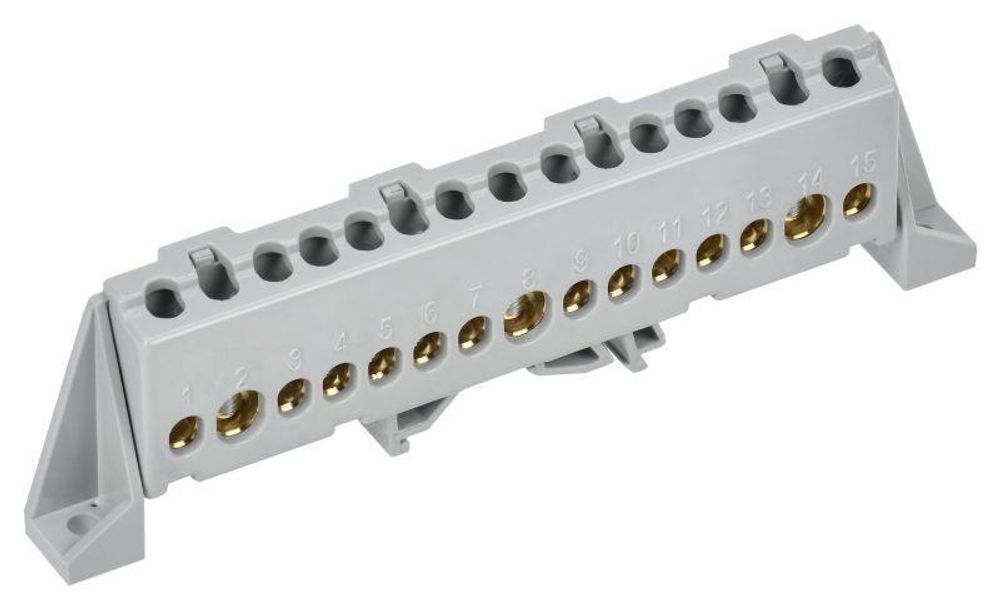 Шина L &quot;фаза&quot; в комб. изол. &quot;Стойка&quot; 8х12-17-Ср TEKFOR IEK TF-NN20-17-DP-K03