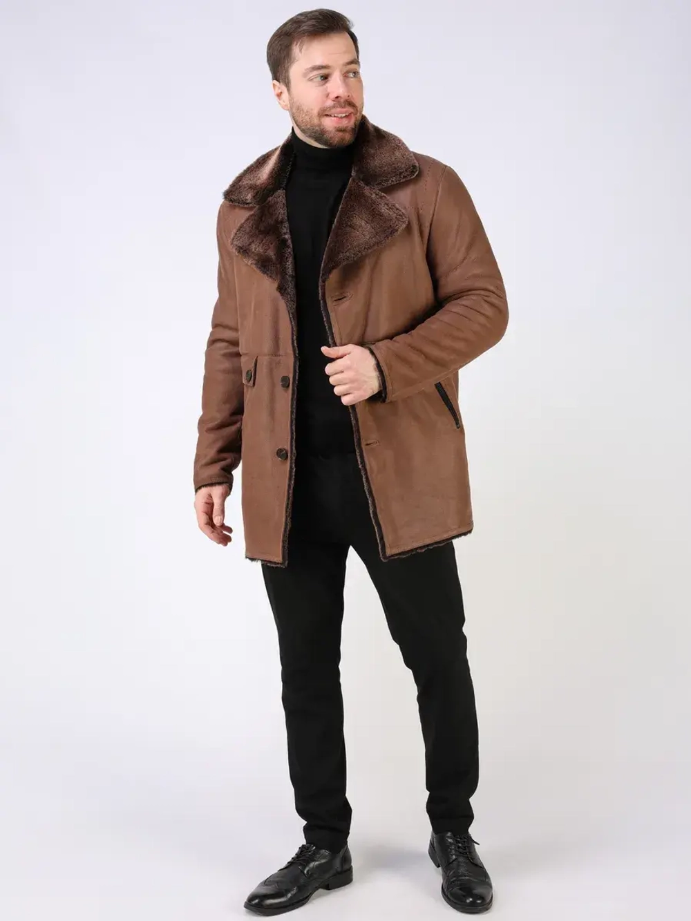 Дубленка зимняя натуральная