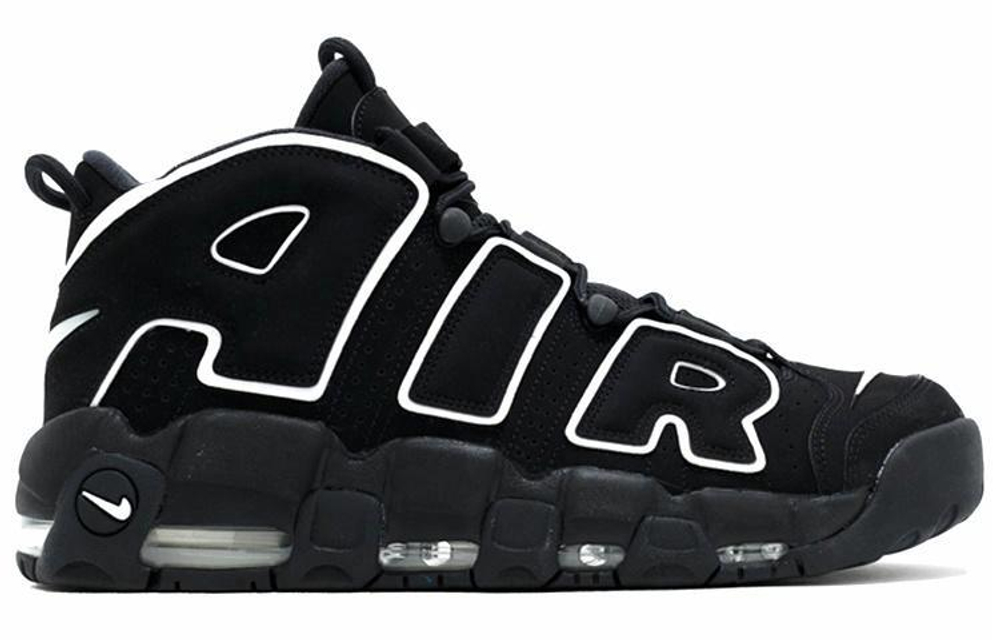 Кроссовки Nike Air More Uptempo Black White