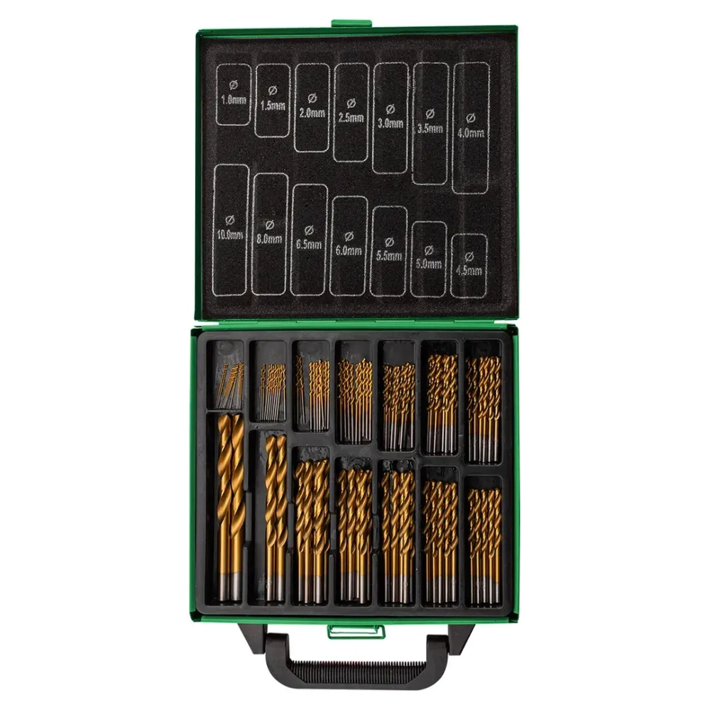 Сверла по металлу, набор 99пр. (для работы с мягкими металлами) RockFORCE RF-924U98