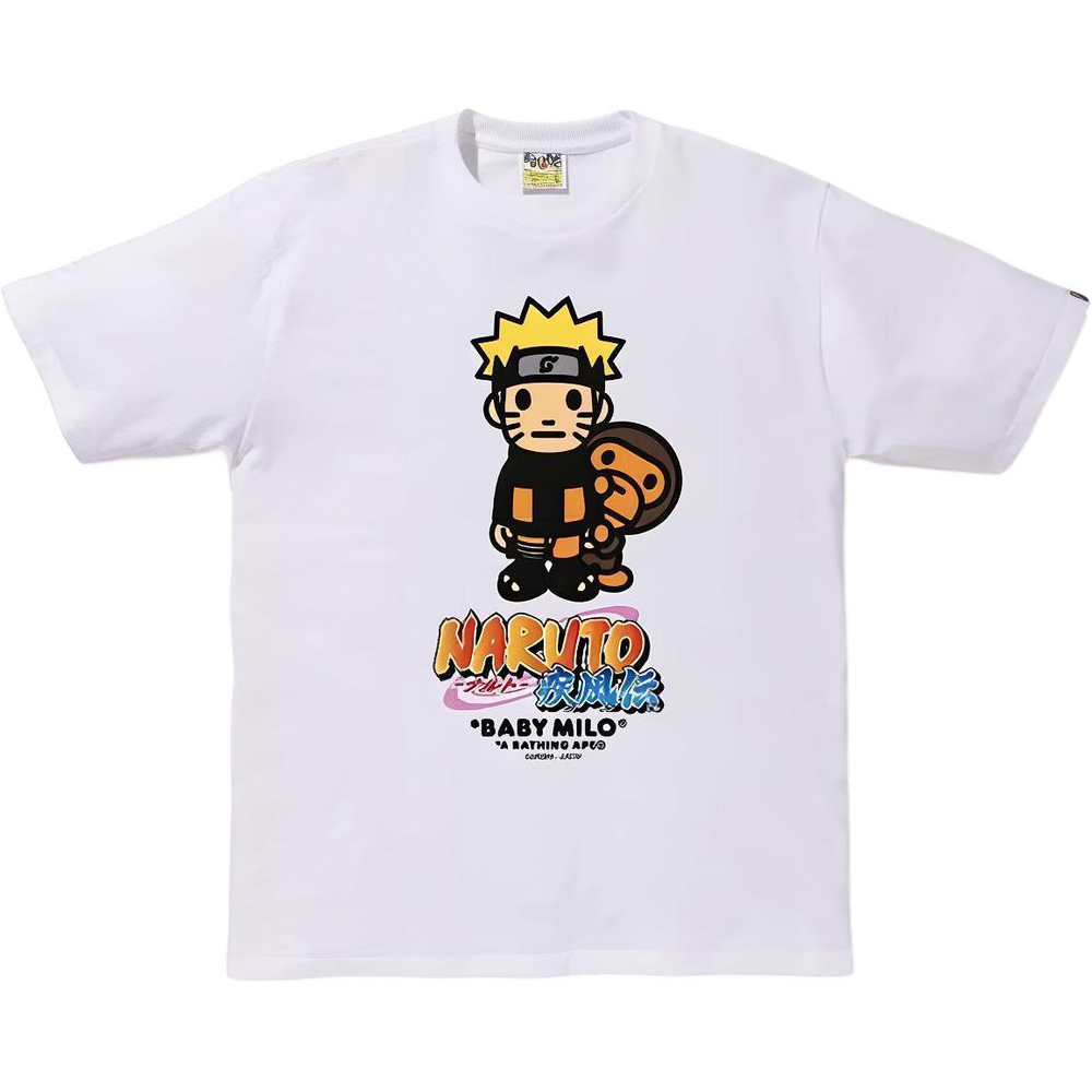 A Bathing Ape X Naruto Milo 6 Tee