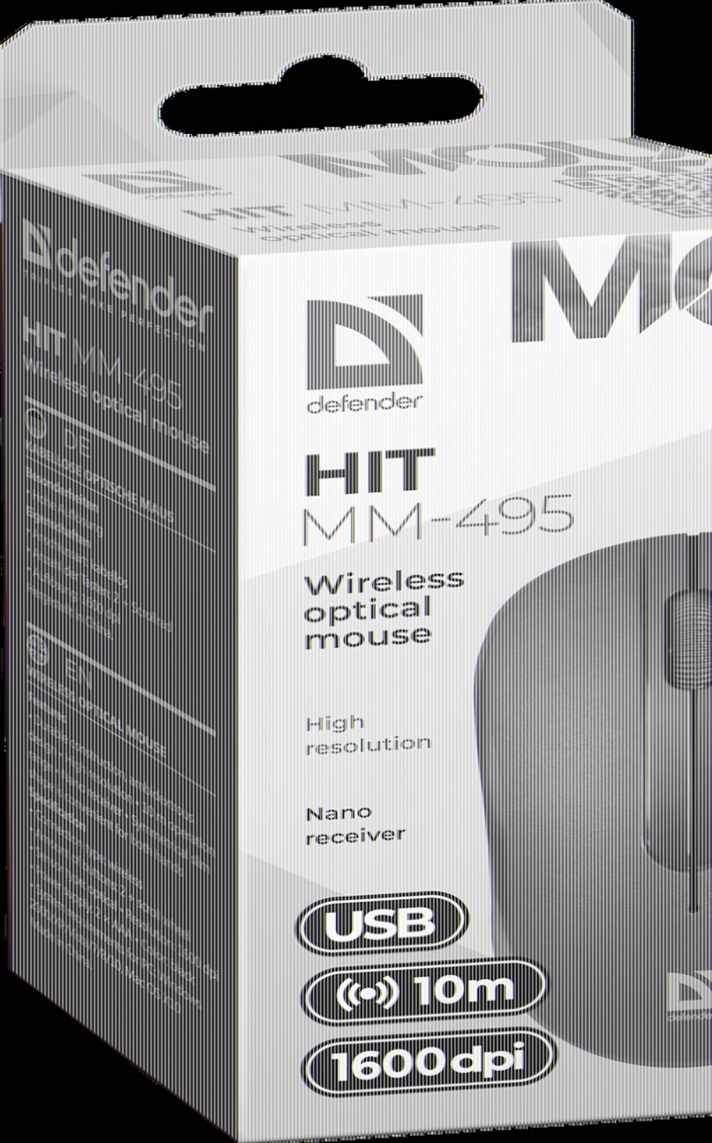 Мышь беспроводная Defender Hit MM-495 Black