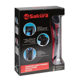 Машинка для стрижки аккумуляторная (чёрно красная)