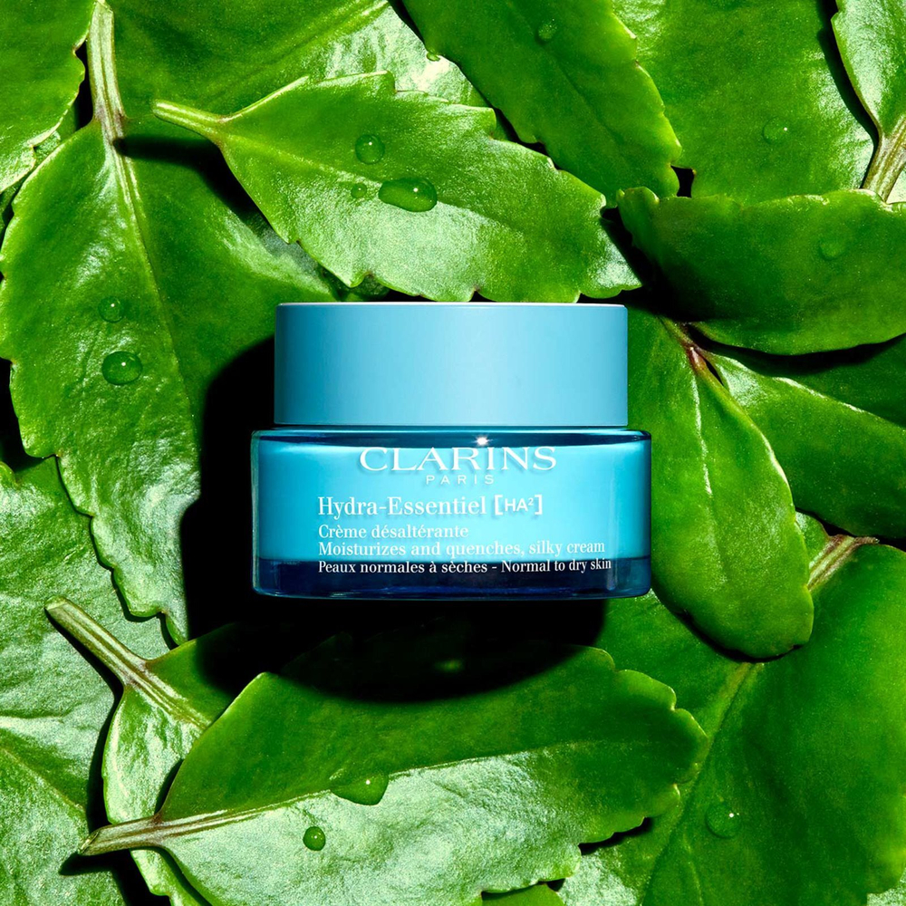 Clarins Hydra-Essentiel [HA²] Silky Cream - увлажняющий и укрепляющий дневной крем с гиалуроновой кислотой /   50  ml  / GTIN 3666057097980