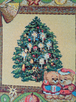 Набор декоративных гобеленовых салфеток Серпантин 6шт 26х25 см