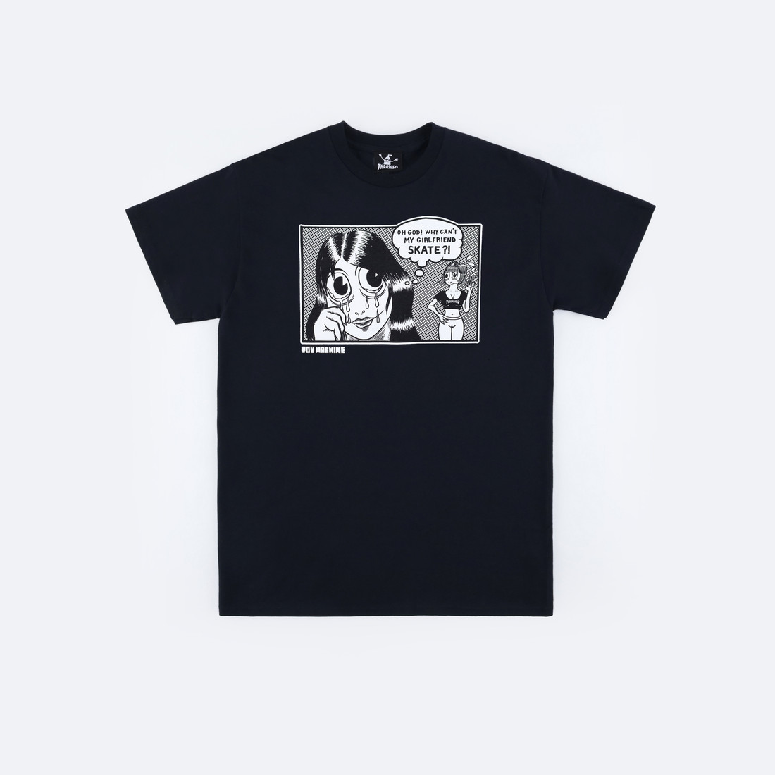 Купить Футболка Thrasher x Toy Machine Girfriend T-Shirt (black)