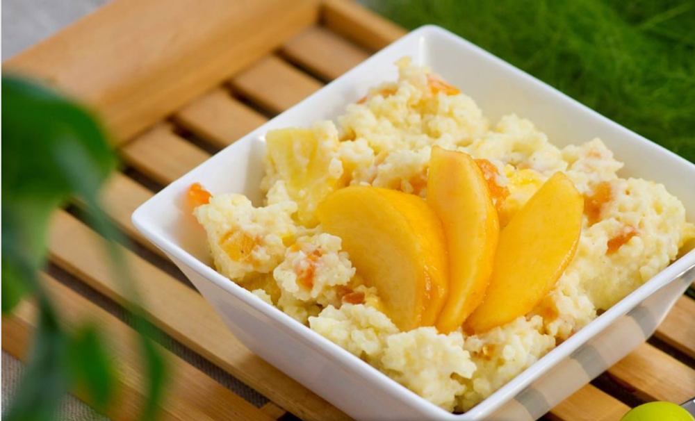 Каша Linjiapuzi из желтого персика и саго 312 г, 2 шт