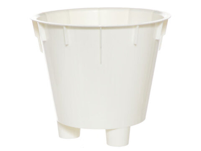 Горшок цветочный Velvet D230мм 5л (бежевый)