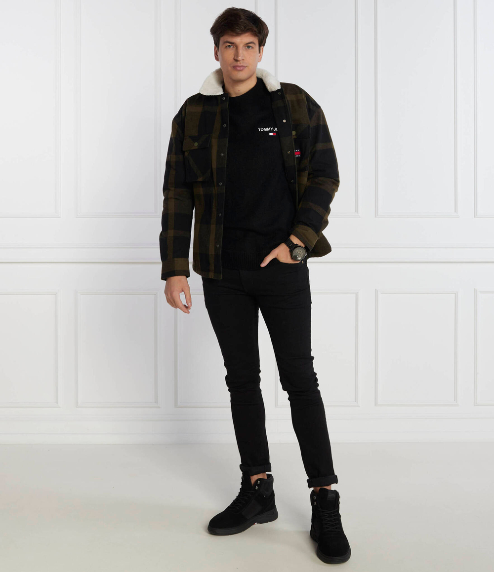 Свитер RAGLAN Tommy Jeans - черный(DM0DM17756)