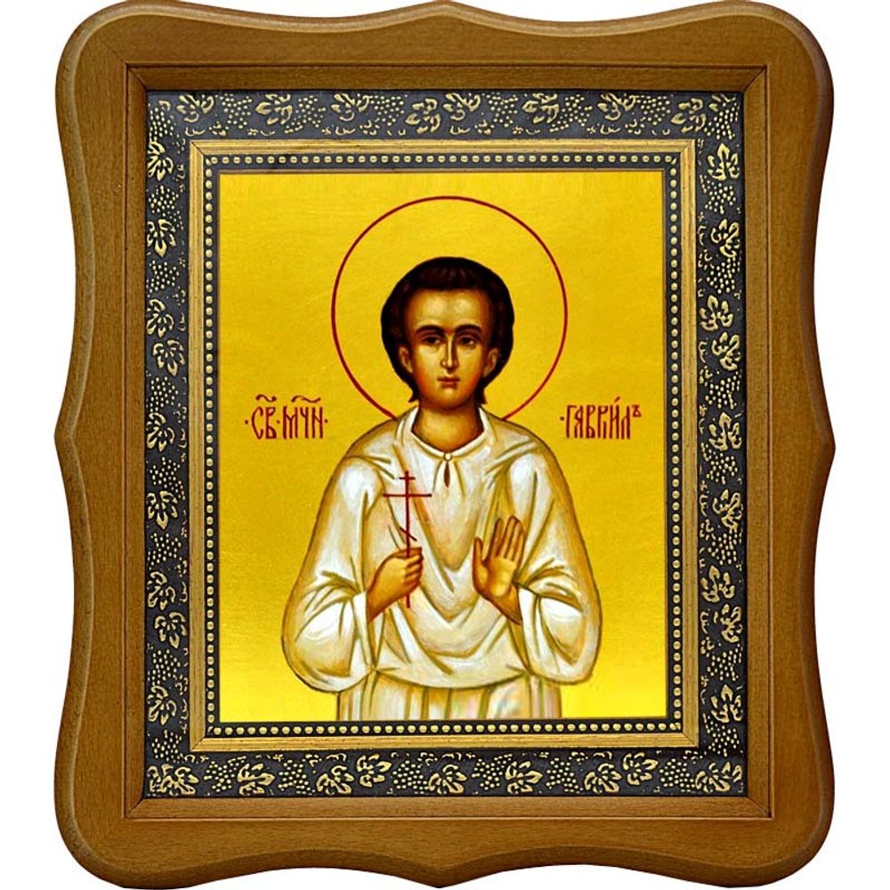 Гавриил Белостокский, Слуцкий, мученик младенец. Икона на холсте.