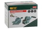 Шестеренчатая лебедка FIT, стальной трос, 8 м х 4.5 мм, 700 кг 64651