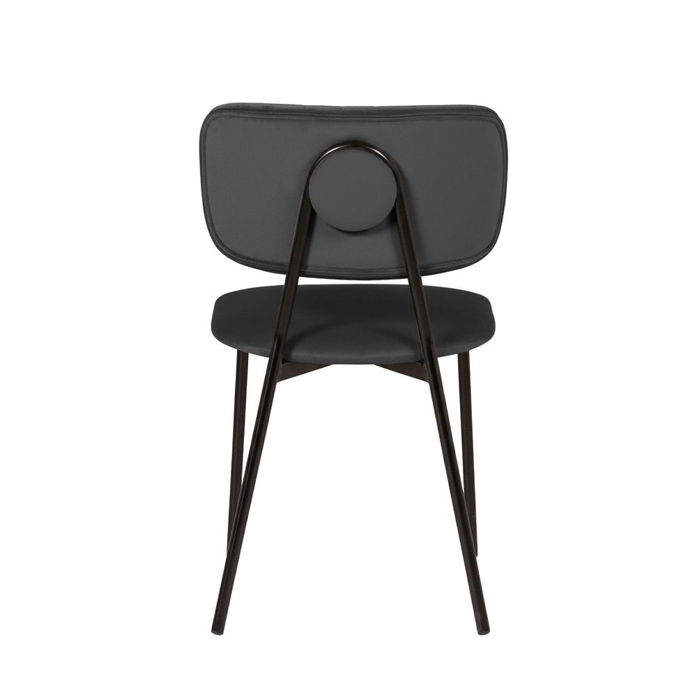 Стул Frost, бархат антрацит 14