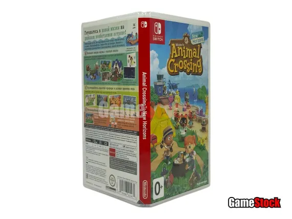 Animal Crossing: New Horizons (Nintendo Switch, Полностью на русском языке, Б/У)