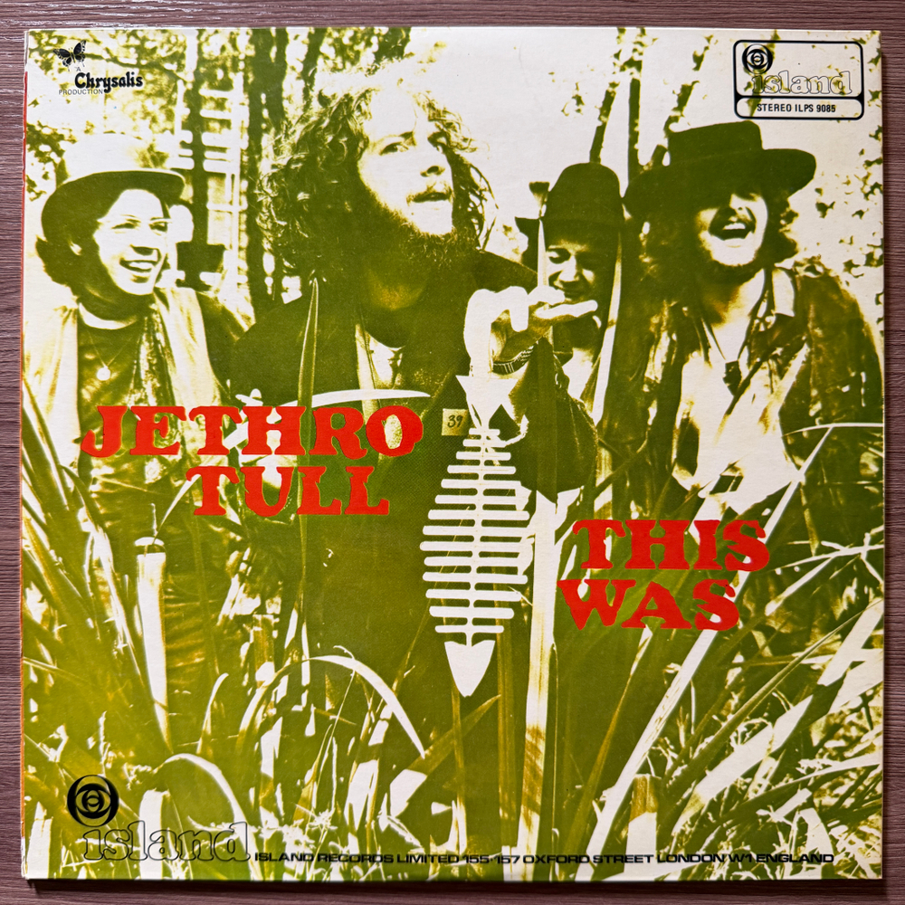 Jethro Tull ‎– This Was (Швеция 1968г.)