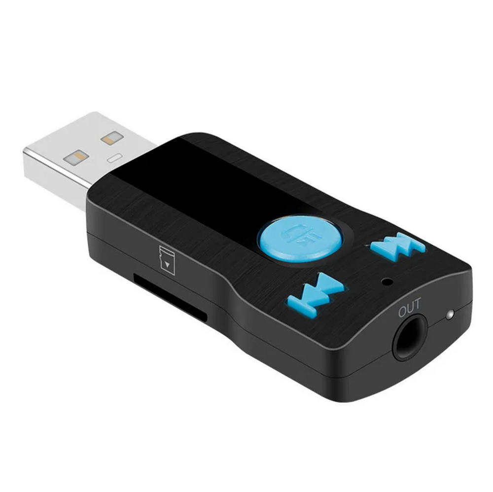 Автомобильный Bluetooth адаптер BT-390 AUX/USB/TF