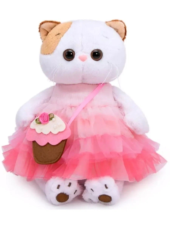 Мягкая игрушка Кошечка Ли-Ли с сумочкой 24 см LK24-050